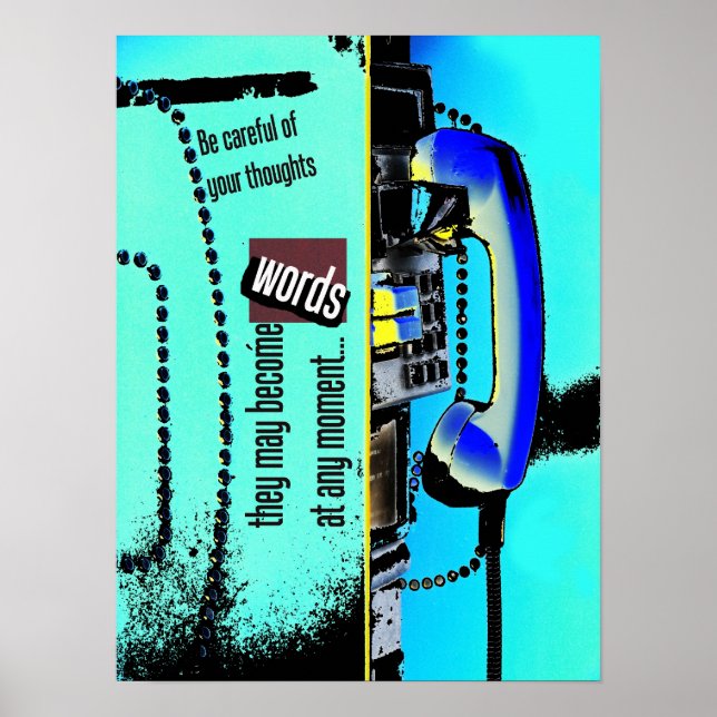 tankar i ord poster (Framsidan)