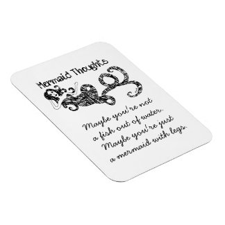 Tankar i sjöjungfrun: Fisk från Vatten Magnet