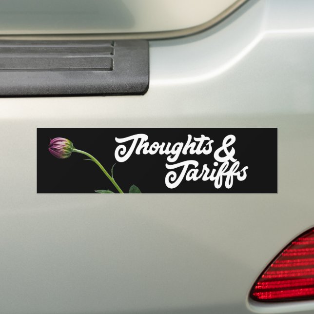 Tankar och tullar mot trumpump bildekal (På Bil)