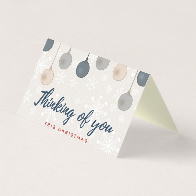 Tankar på 25-pack julkort kort (Framsida)