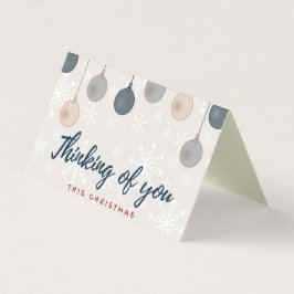 Tankar på 25-pack julkort kort