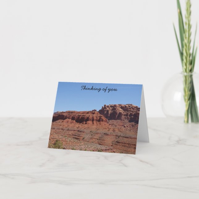 Tankar på dig - Gods-dalen Tack Kort (Framsida)