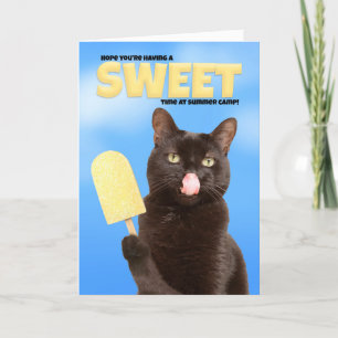 Tankar på din sommarlägerska, Önskemål, underbart  Helgkort