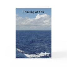 Tankar på dina Ocean White Clouds