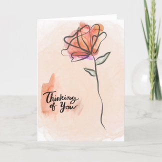 Tankar på ditt sympatikort tack kort