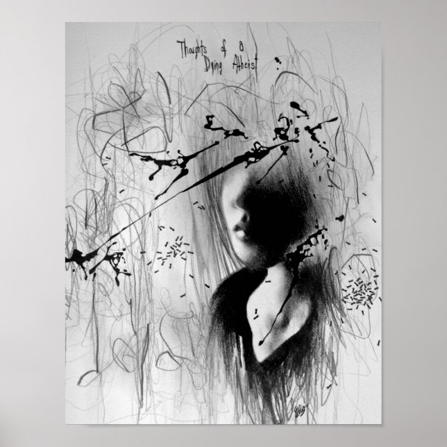 Tankar på en torkande Ateist Poster (Framsidan)