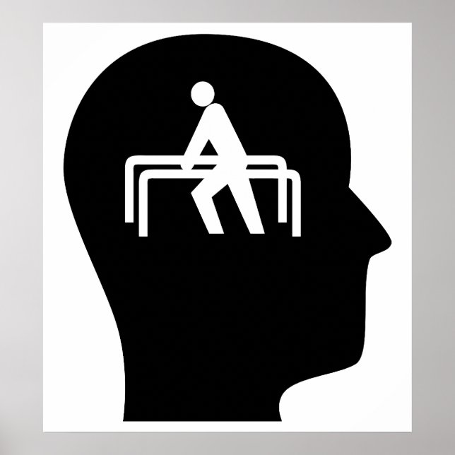 Tankar på fysisk behandling poster (Framsidan)