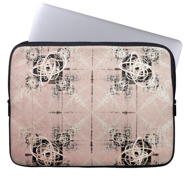 Tankar Pastel Twists Bag för bärbara datorer Laptop Fodral (Framsidan)