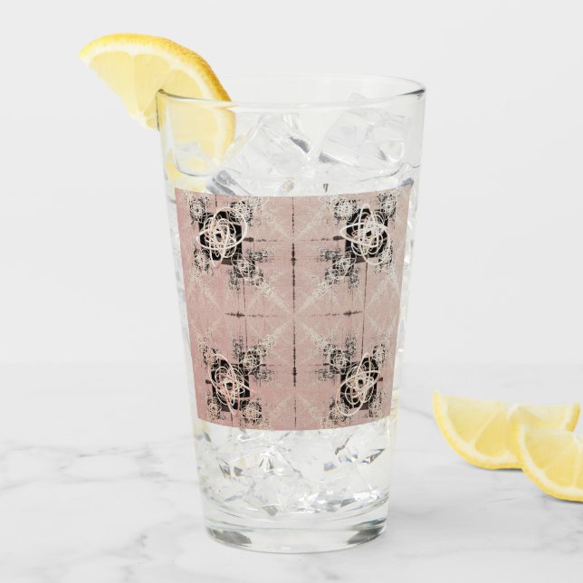 Tankar Pastel Twists Glass Tumbler Glaskopp (Framsida Ice)