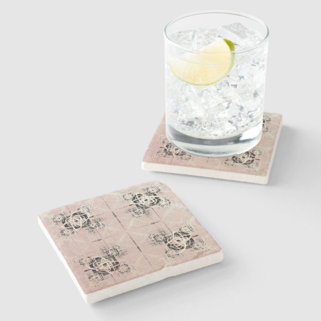 Tankar Pastel Twists Stone Underlägg (Sidan)