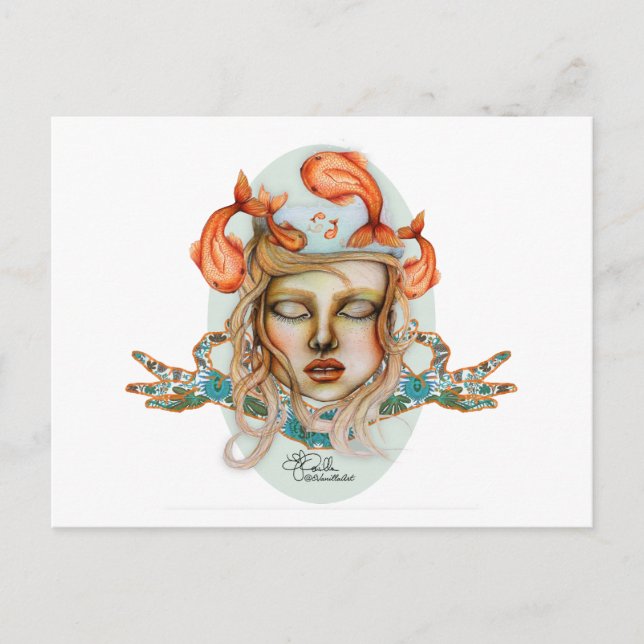 _Tankar som Fiske_ Vykort (Framsida)