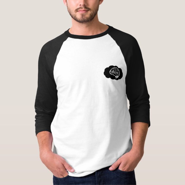 Tankar som snurrar i huvudet Tecknad serie Psykisk T Shirt (Framsida)
