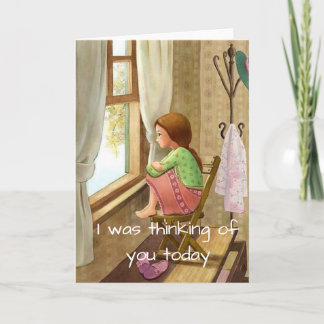 Tankar, uppmuntran, sympati kort