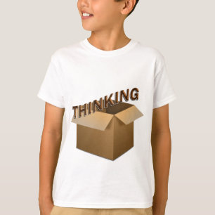Tankar utanför rutan t-shirt