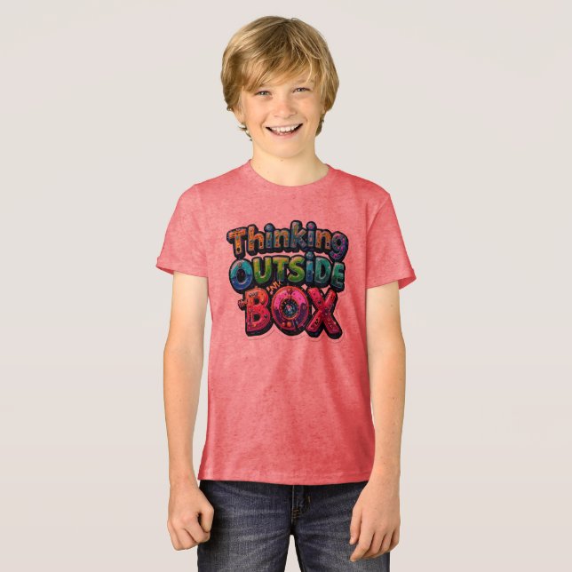 Tankar utanför rutan t shirt (Framsida Full)