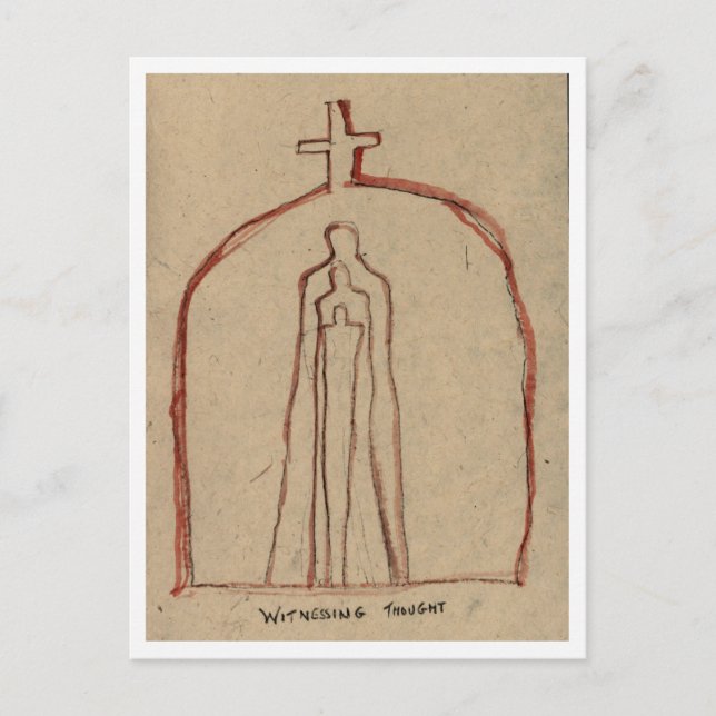 Tankar. Vykort (Framsida)