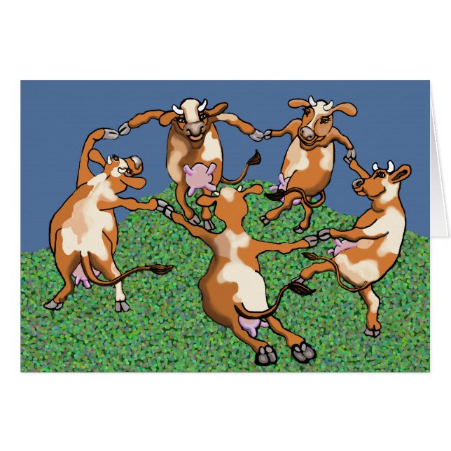 Tankare av mootisse hälsningskort (Framsidan Horizontal)