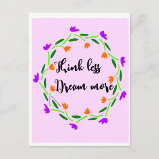 Tänkare- och drömmarevykort vykort