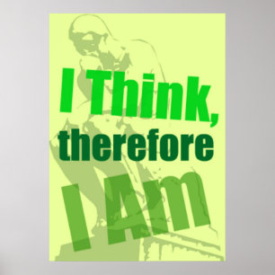 Tänkareaffischen Poster