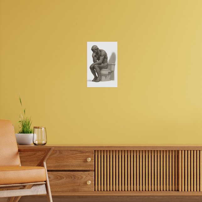 Tänkaren på tronen poster (Vardagsrum 2)