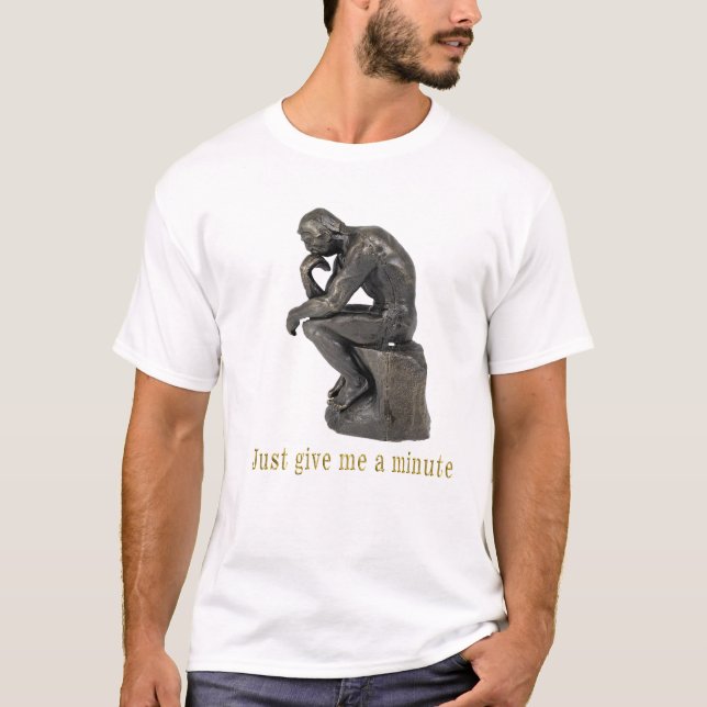 tänkaren tee shirt (Framsida)