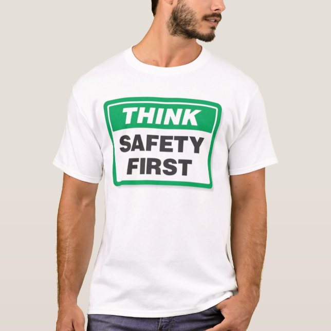 Tänkasäkerhet första tee shirt (Framsida)