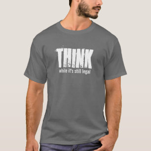 TÄNKAstunder är det stilla lagligt T Shirt