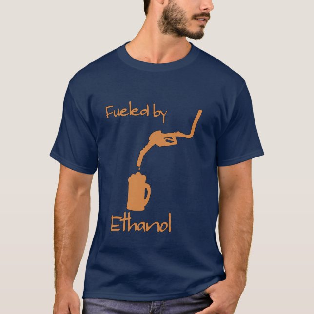Tankat av Ethanol Tee (Framsida)