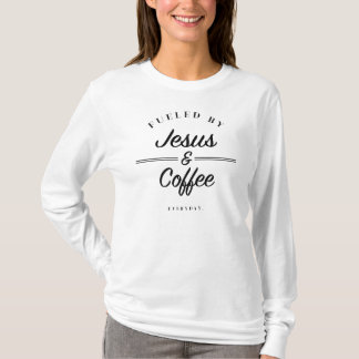 TANKAT AV KAFFE & JESUS - L-/SSKJORTA TEE SHIRT
