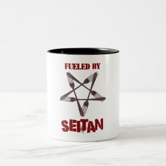 Tankat av Seitan Två-Tonad Mugg