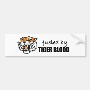 tankat av tigerblod bildekal