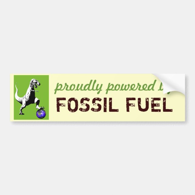 Tankat fossil bildekal (Framsidan)