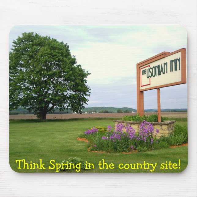 Tänkavår - musen vadderar musmatta (Framsidan)