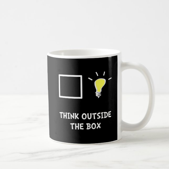 Tänkayttersida boxas kaffemugg (Höger)
