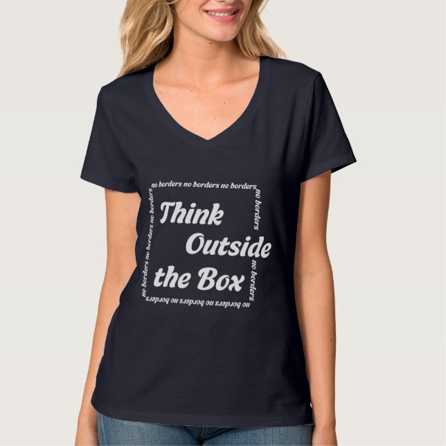 Tänkayttersida boxas tee (Framsida)