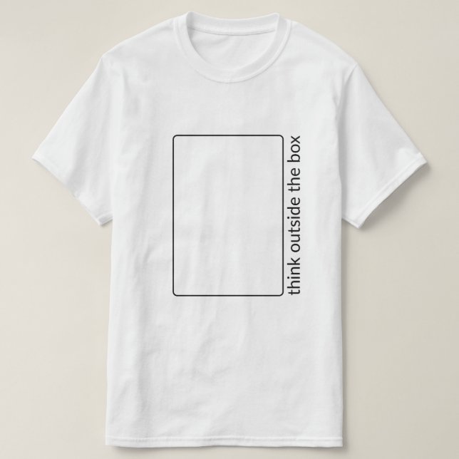 Tänkayttersida boxasT-tröja T Shirt (Design framsida)