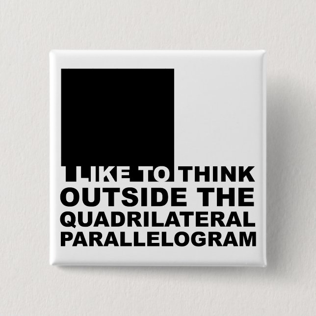 Tänkayttersidan den roliga Geeknerden för boxas Knapp (Framsida)