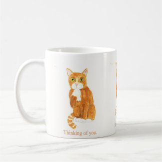 Tänkbar Ginger cat Mugg