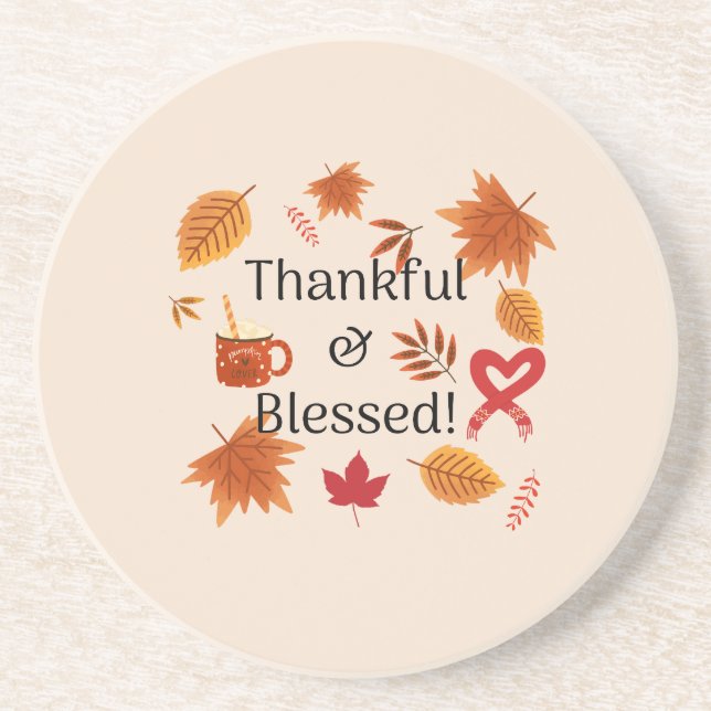 Tänkbar och välsignad falldesign underlägg (Framsidan)