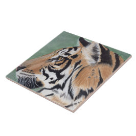 Tänkbar tigervägg Tile Bord Trivet Kakelplatta