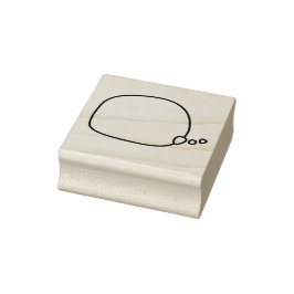 Tankbubbla eller ballong - skräddarsydd höger stämpel