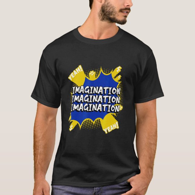 Tankbubblor i bilverk t shirt (Framsida)