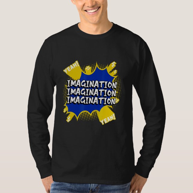 Tankbubblor i bilverk t shirt (Framsida)