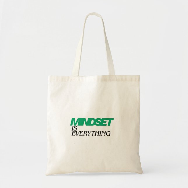 Tanke är allt, Inspirerande, Motiverande Tygkasse (Framsidan)