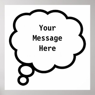 Tanke bubblar, YourMessageHere Poster