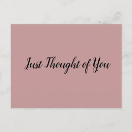 Tanke: I morgon är en ny dag. Vykort