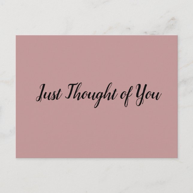 Tanke: I morgon är en ny dag. Vykort (Framsida)