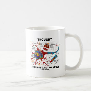 Tanke kräver en raddanerv (Synapse) Kaffemugg