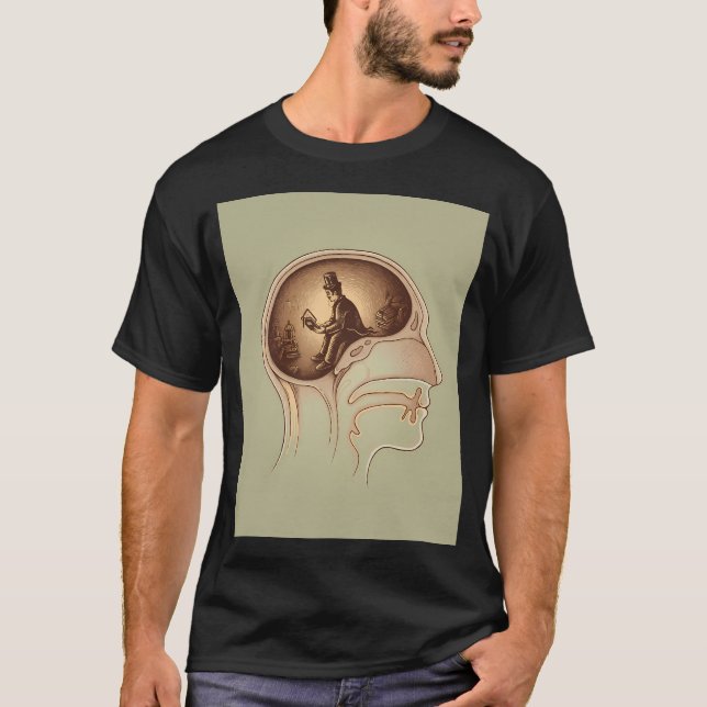 Tanke­läsare T Shirt (Framsida)