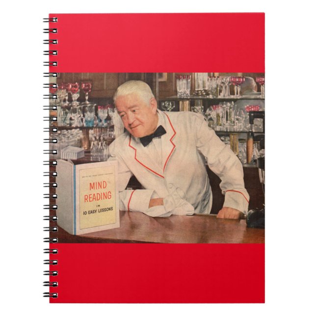 tankebehandling i pub anteckningsbok med spiral (Framsidan)